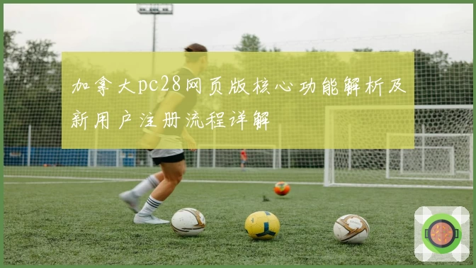 加拿大pc28网页版核心功能解析及新用户注册流程详解